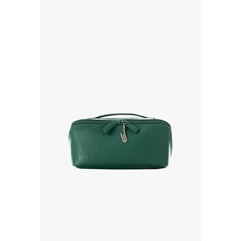 NWT Beis x Wicked Toiletry Kit Cosmetic Bag In Wicked Green